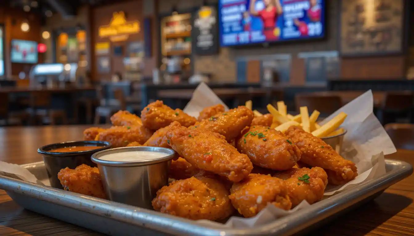 Buffalo Wild Wings Boneless Wings Price & Sizes 2025 1 buffalo wild wings boneless wings price shown on menu next to boneless wings platter