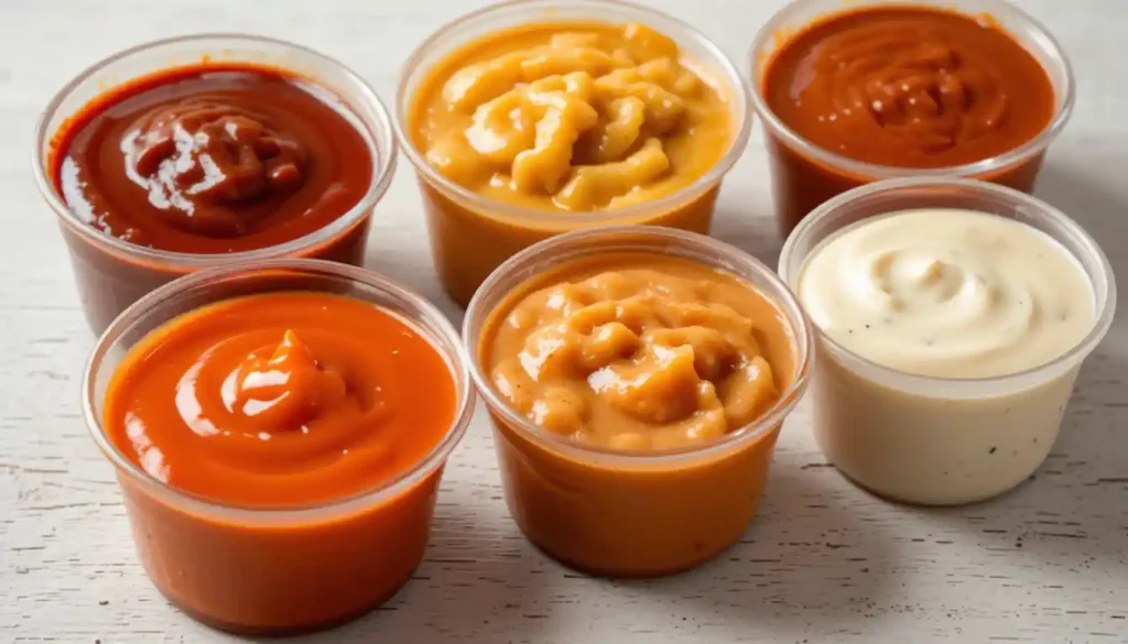 Buffalo Wild Wings 15-15 Wing Bundle with traditional and boneless wings in assorted sauces and dips